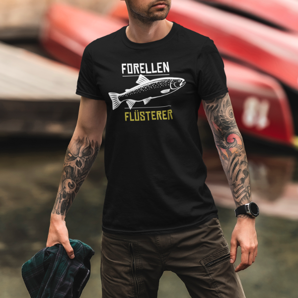Forellen Flüsterer - Unisex Shirt Premium