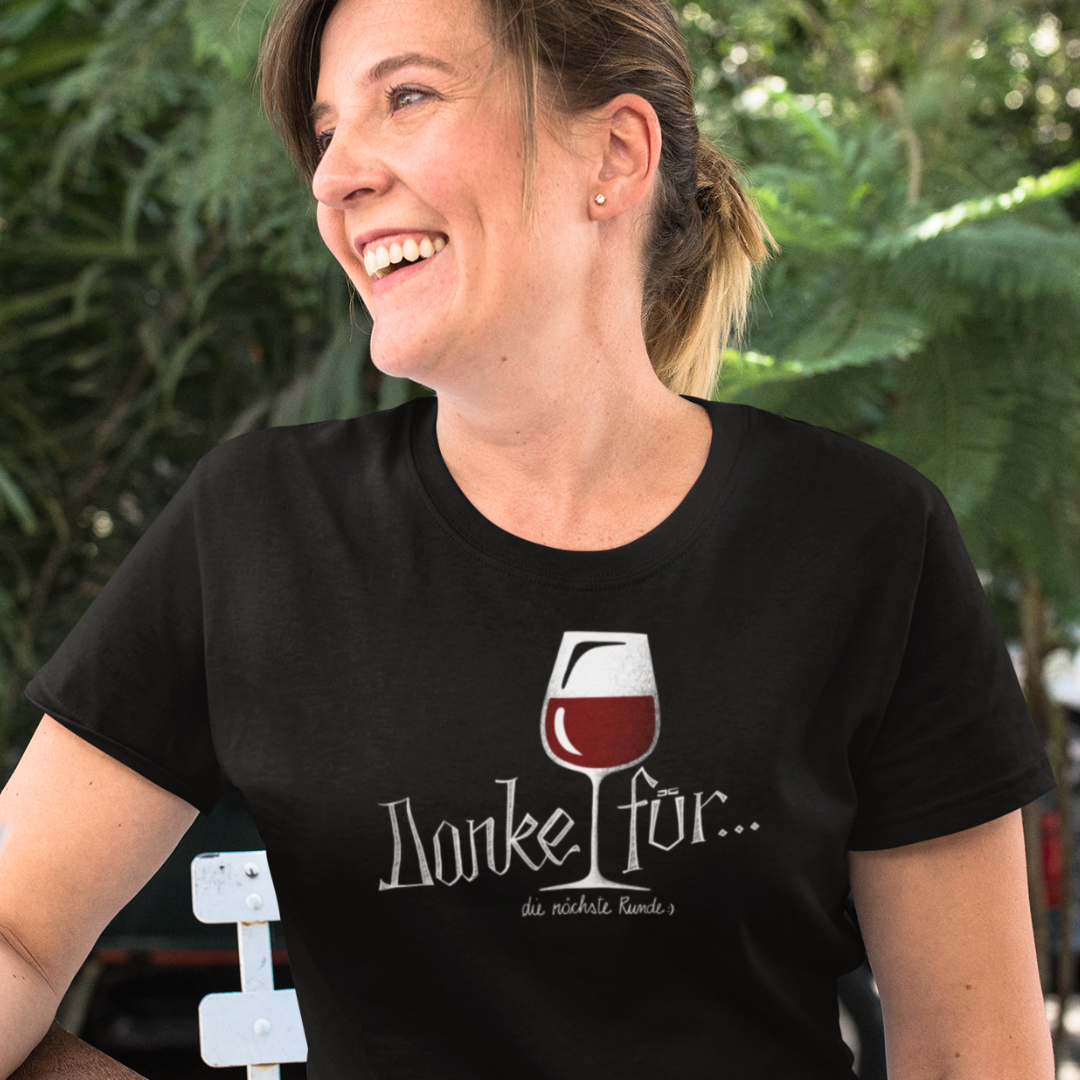 Danke für die nächste Runde - Damenshirt Premium