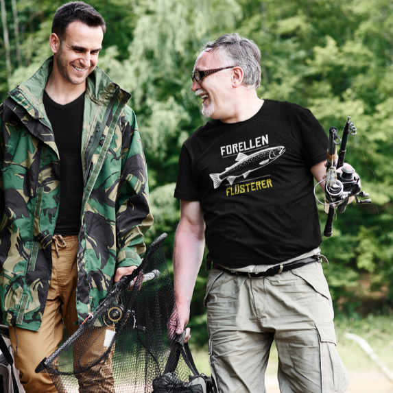 Forellen Flüsterer - Unisex Shirt Premium