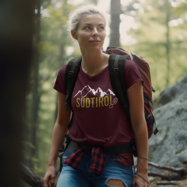 Südtirol Abdruck - Damenshirt Premium