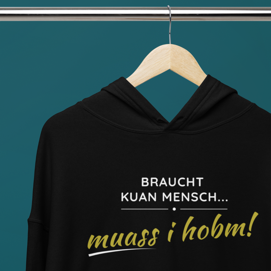 Braucht kuan Mensch - Unisex Hoodie Premium
