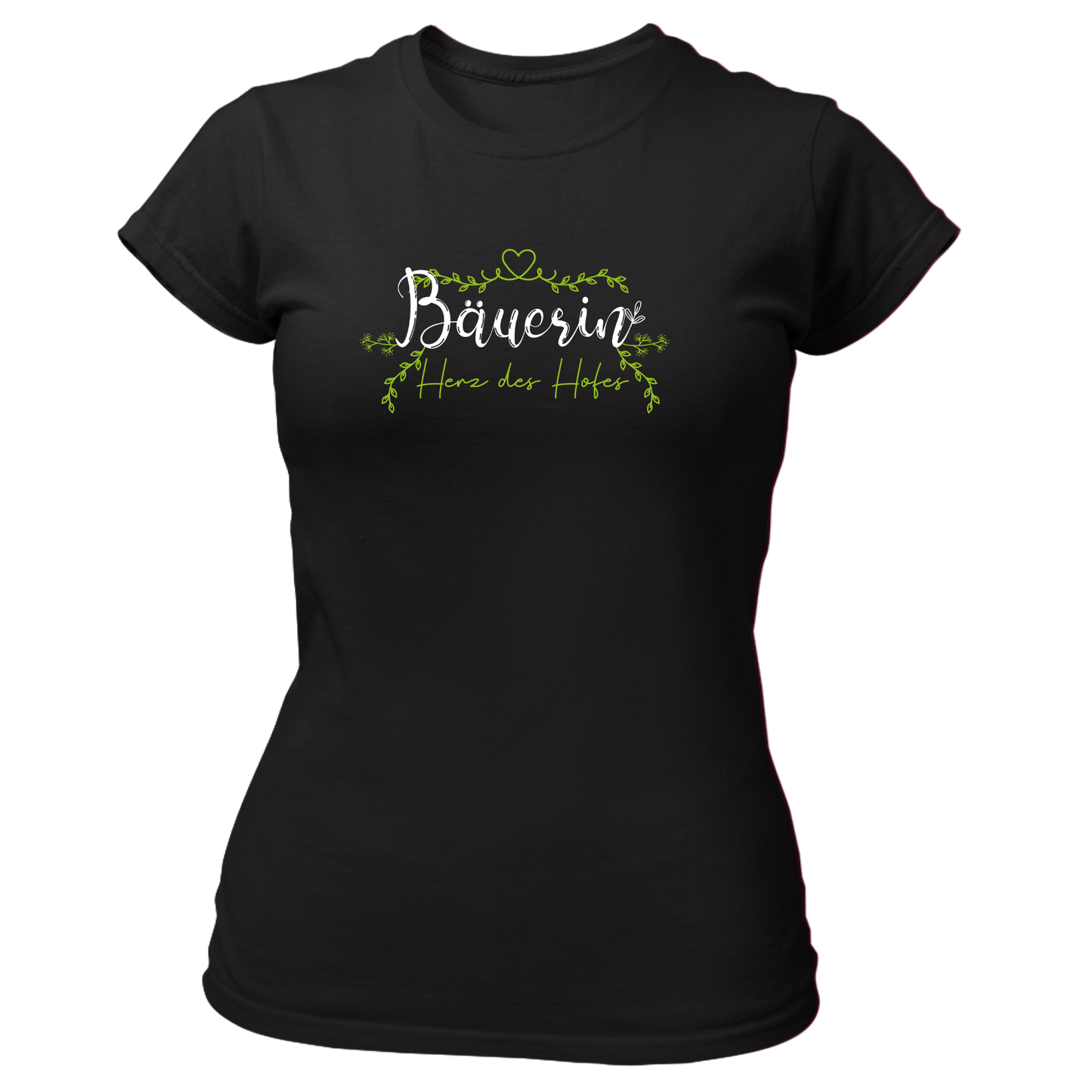 Bäuerin, Herz des Hofes - Damenshirt Premium