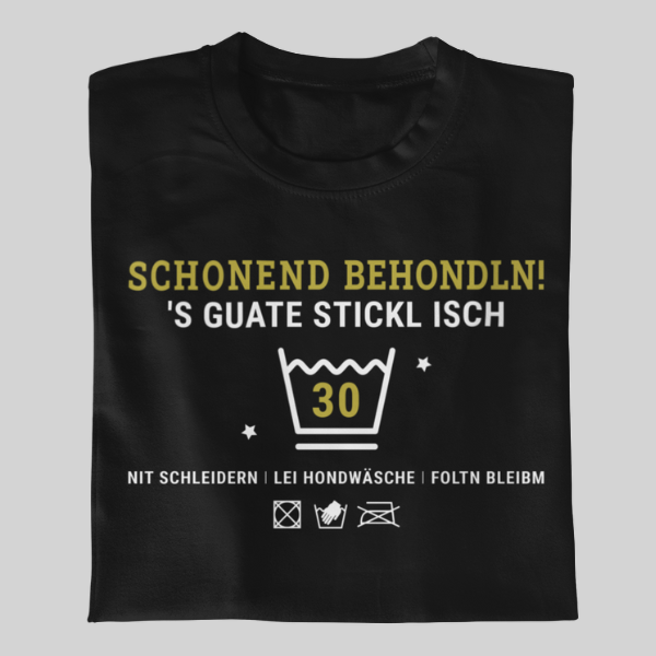 Schonend behondln 30 - Unisex Shirt Premium