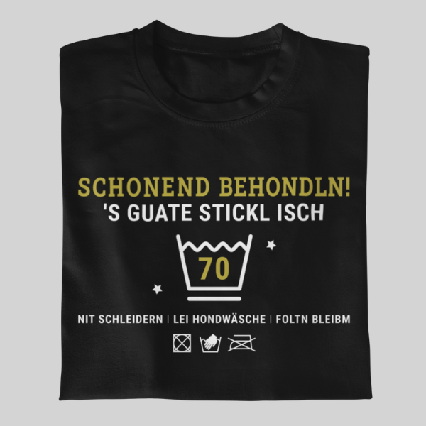 Schonend behondln 70 - Unisex Shirt Premium