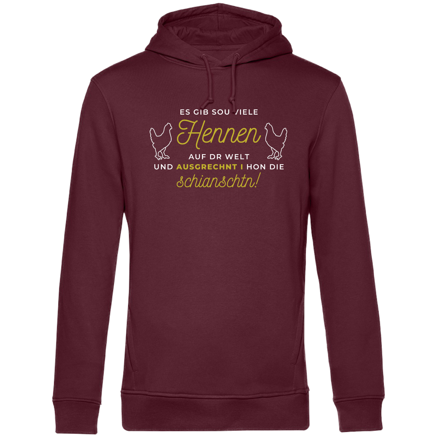 Es gib sou viele Hennen - Unisex Hoodie Premium