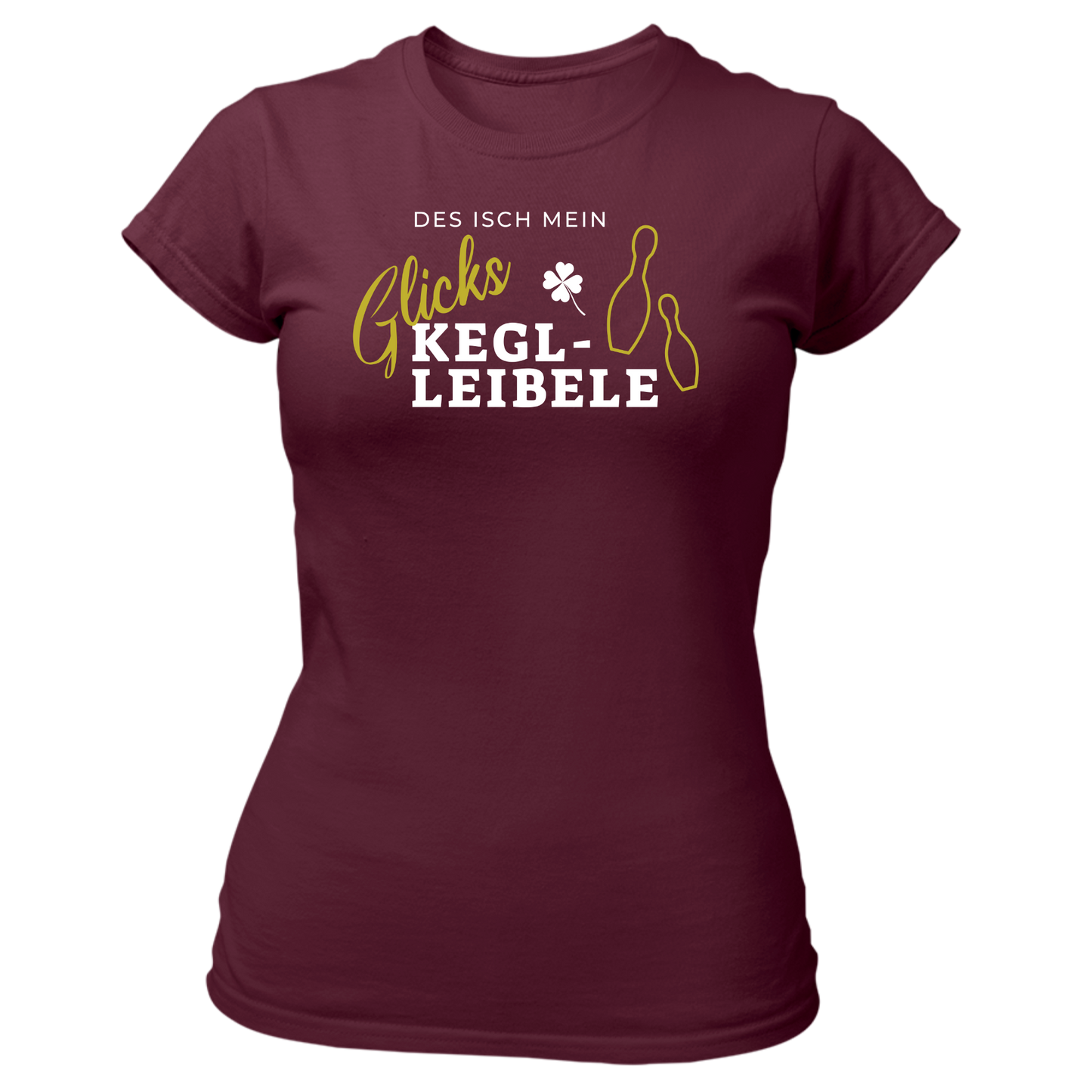 Mein Glickskeglleibele - Damenshirt Premium
