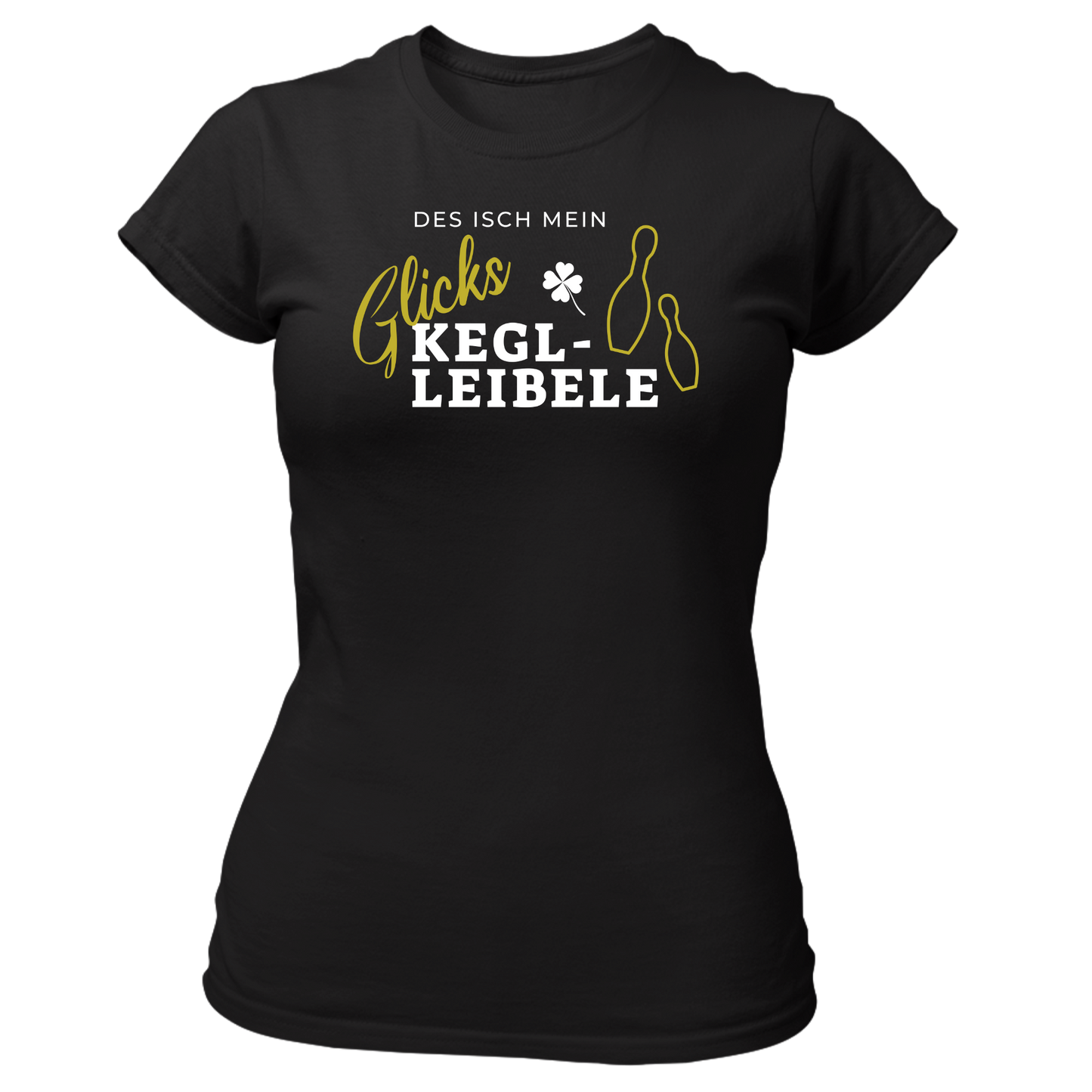 Mein Glickskeglleibele - Damenshirt Premium