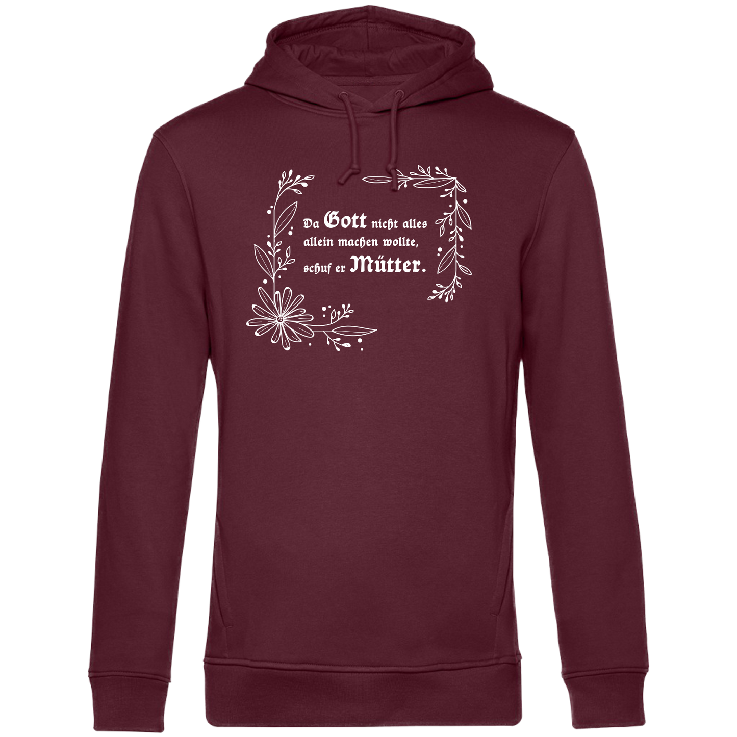 Gott schuf Mütter - Unisex Hoodie Premium