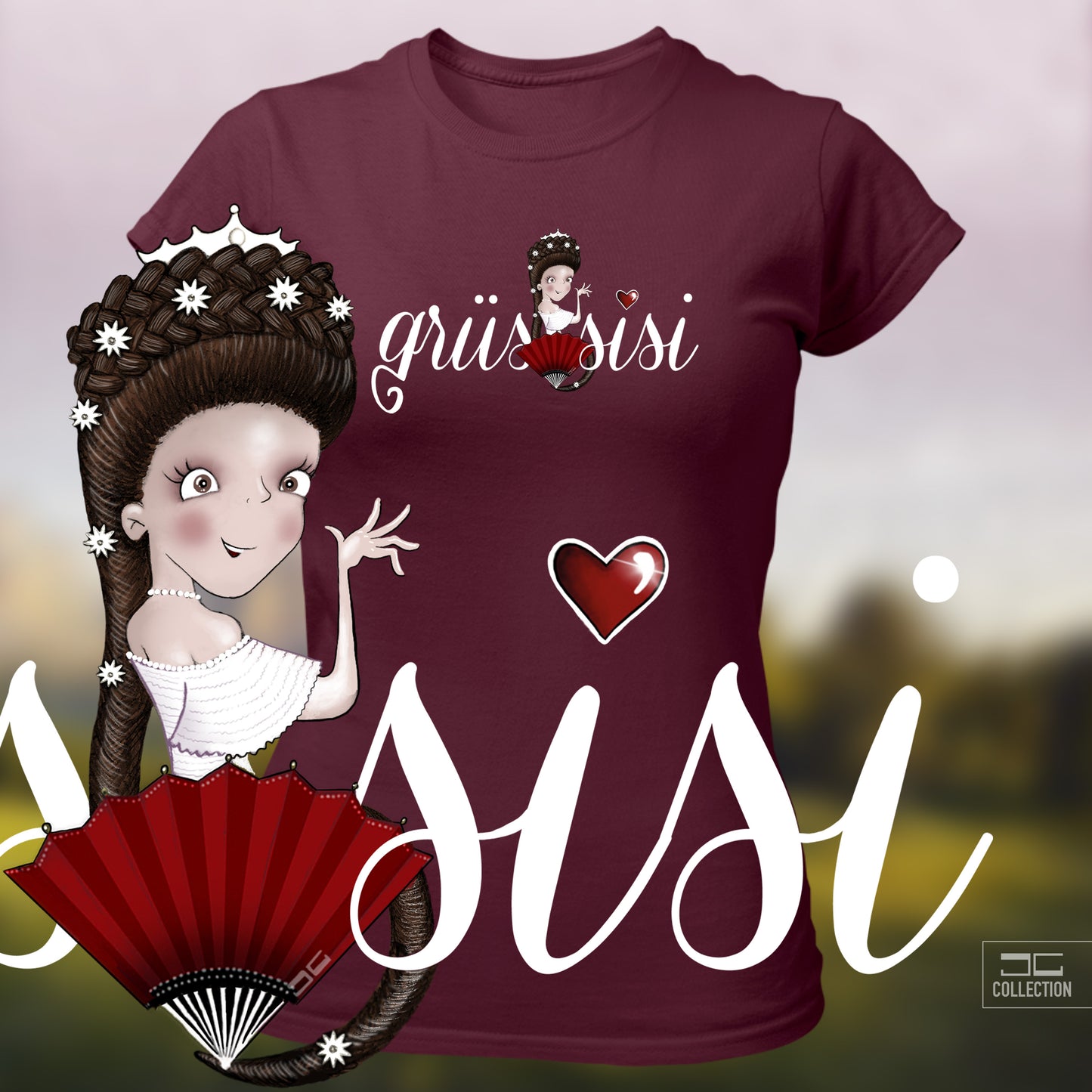 Grüssisi - Damenshirt Premium