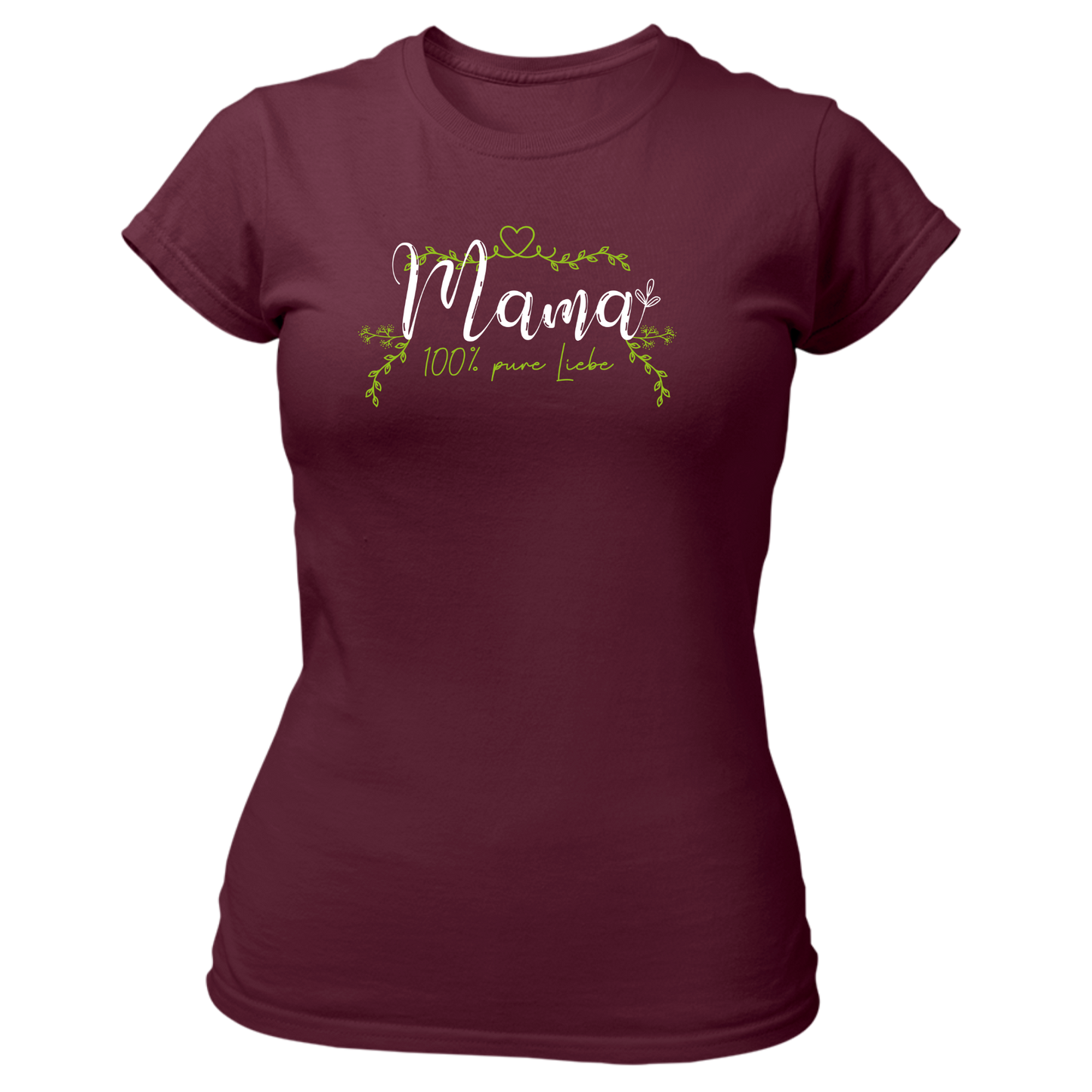 Mama, 100% pure Liebe - Damenshirt Premium