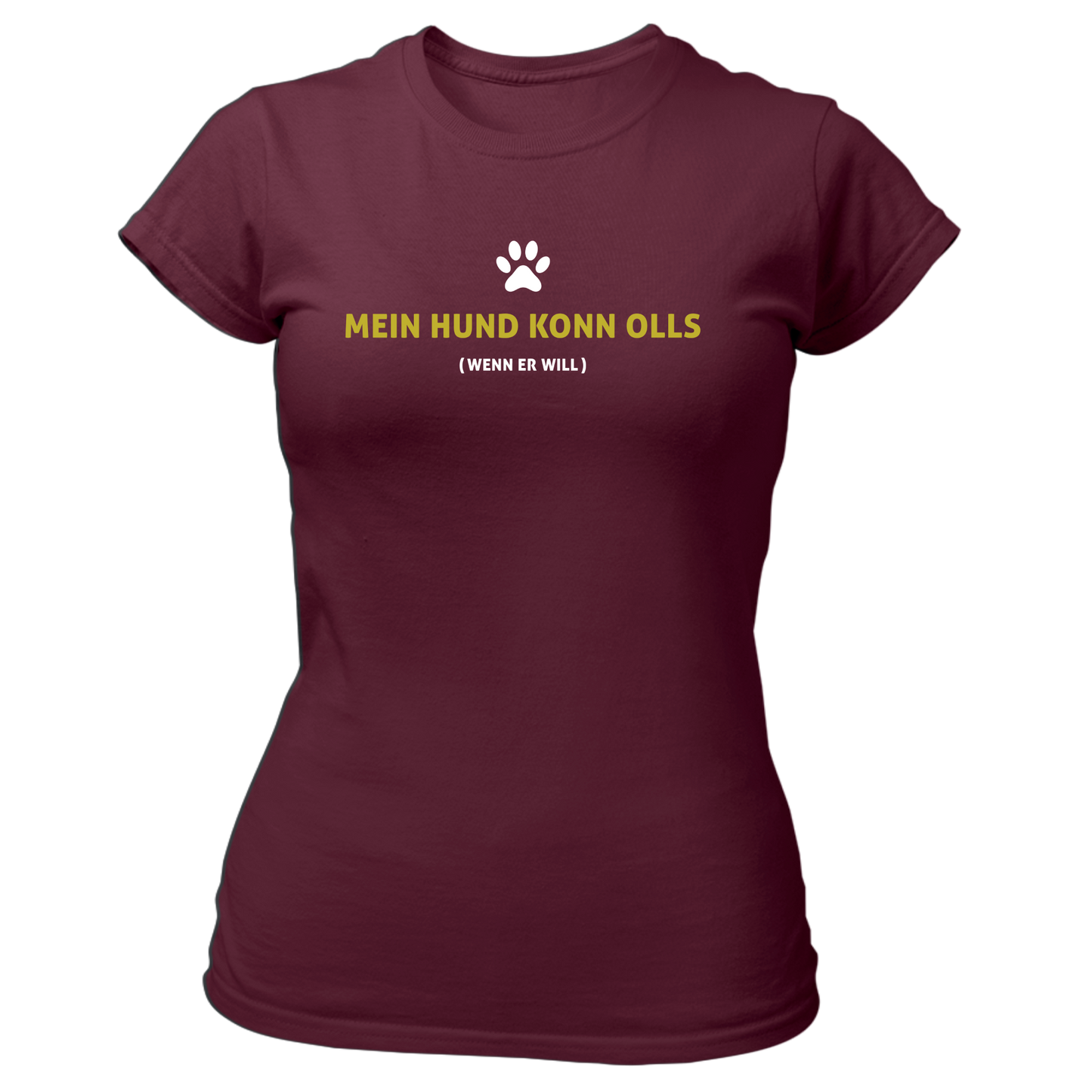 Mein Hund konn olls - Damenshirt Premium
