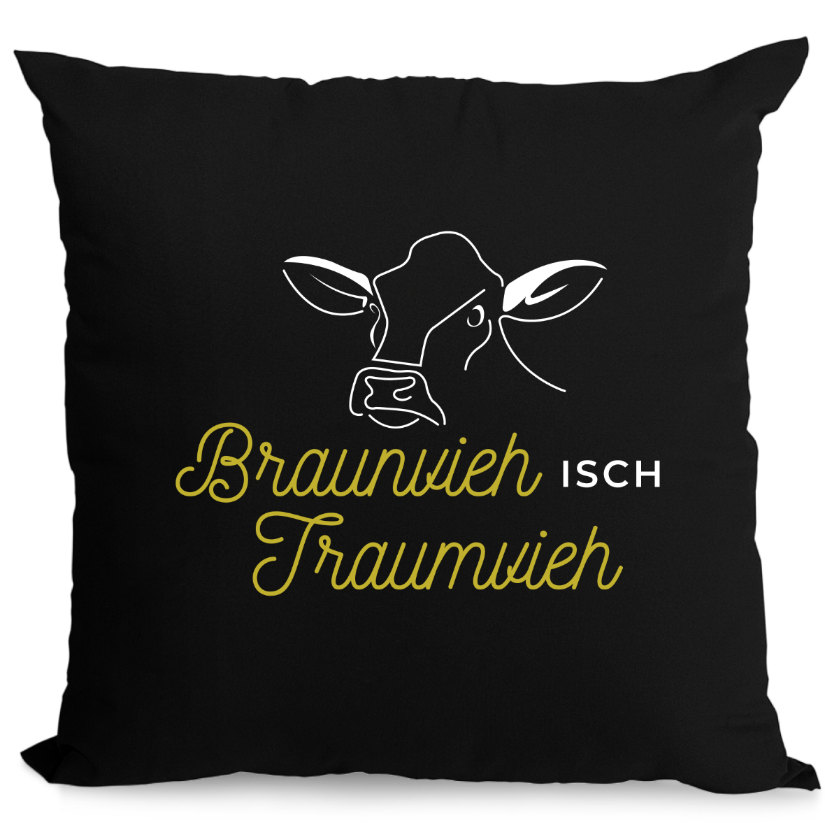 Braunvieh isch Traumvieh - Zirbenkissen