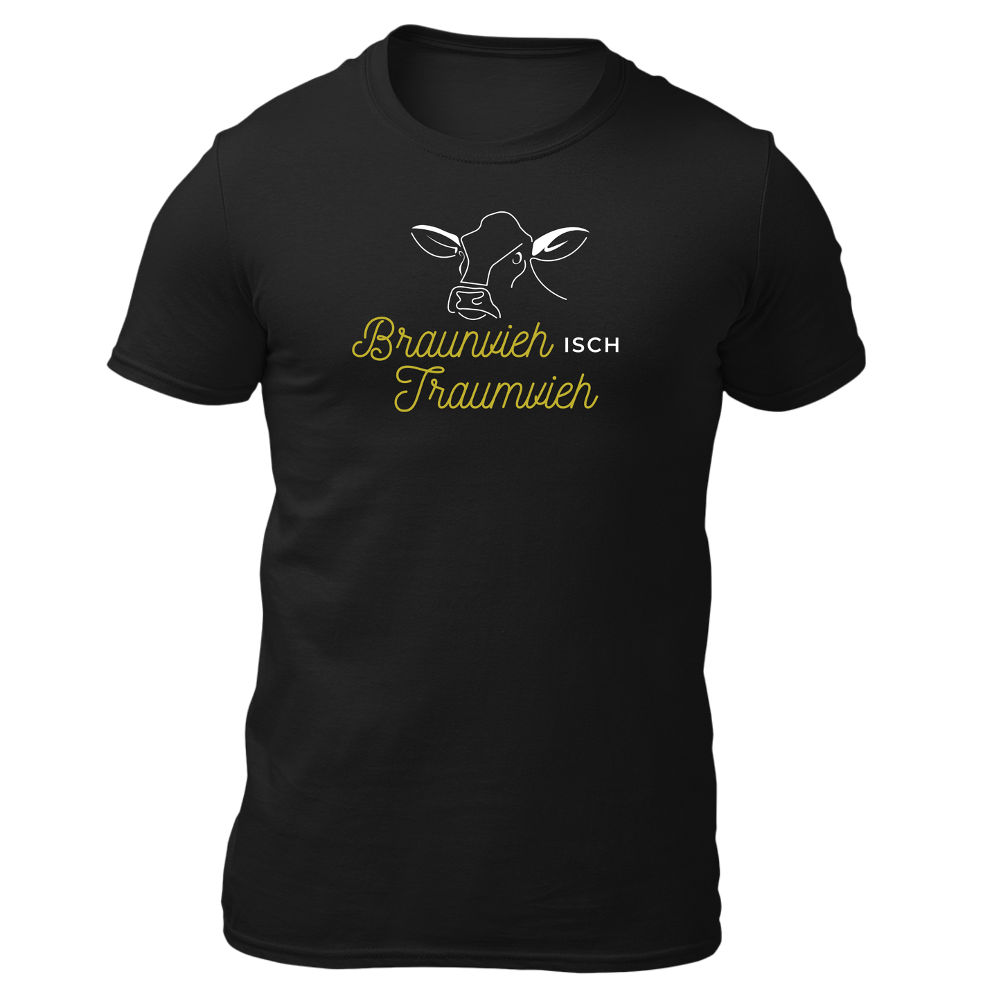 Braunvieh isch Traumvieh - Unisex Shirt Premium