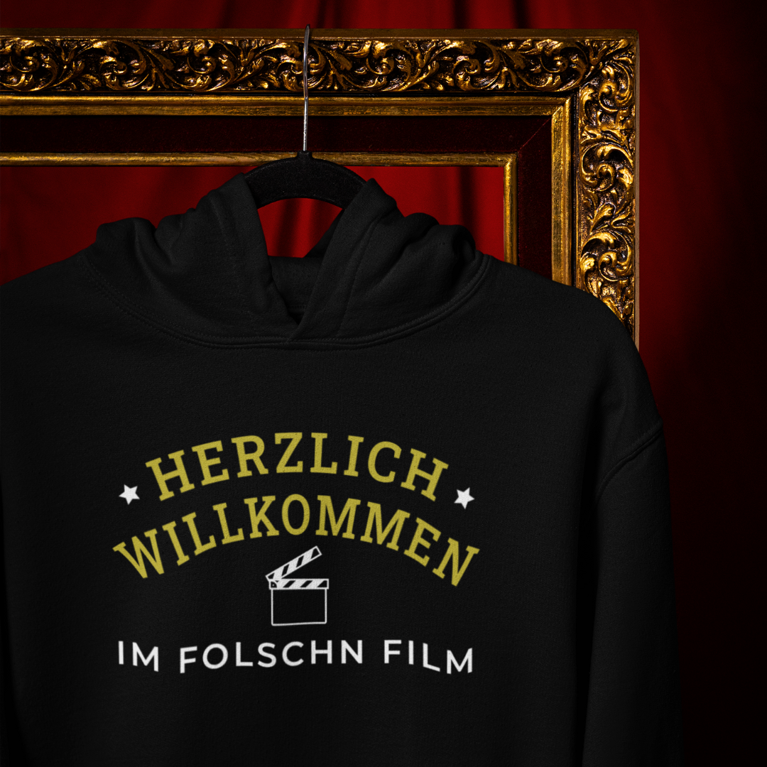 Herzlich willkommen im folschn Film - Unisex Hoodie Premium