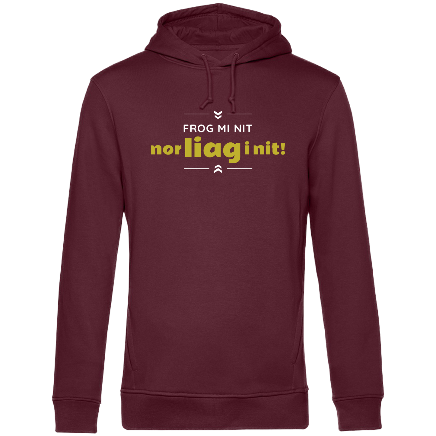 Frog mi nit, nor liag i nit - Unisex Hoodie Premium