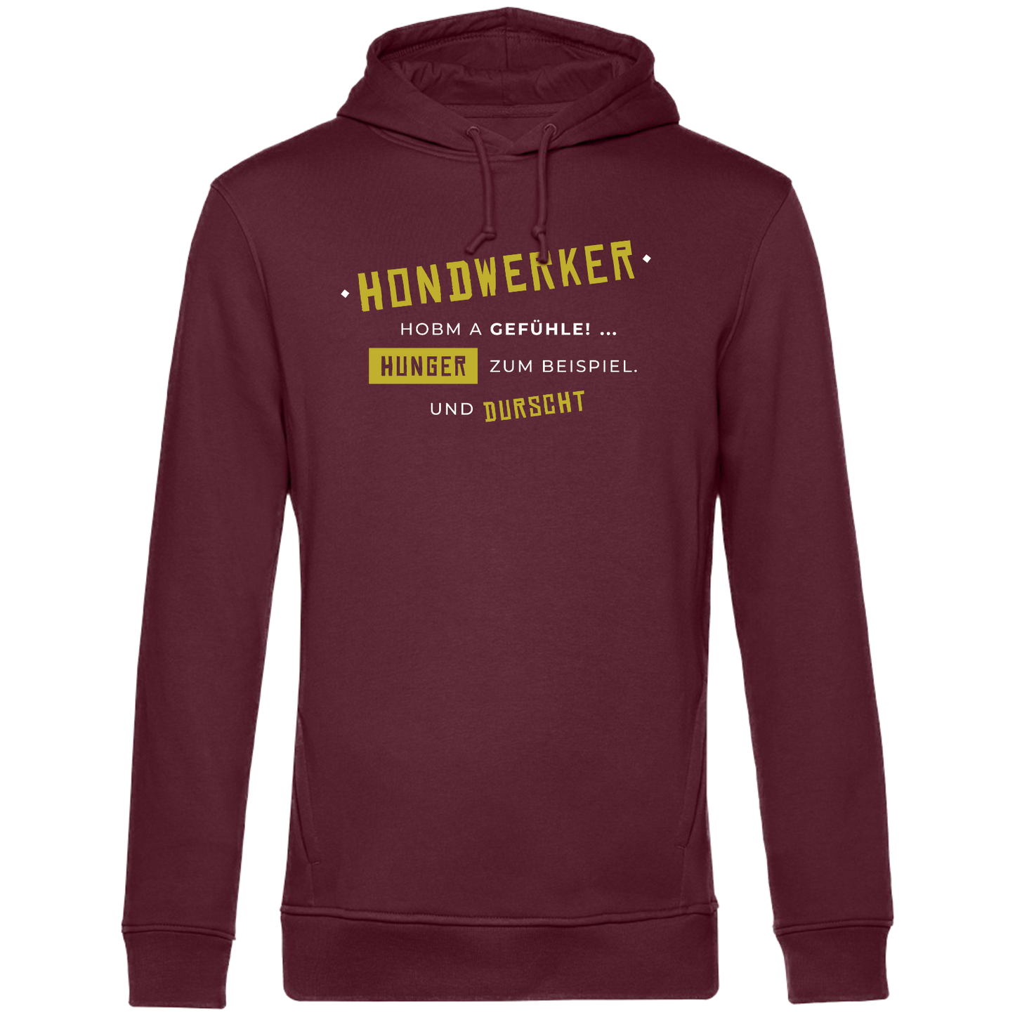 Hondwerker hobm a Gefühle - Unisex Hoodie Premium
