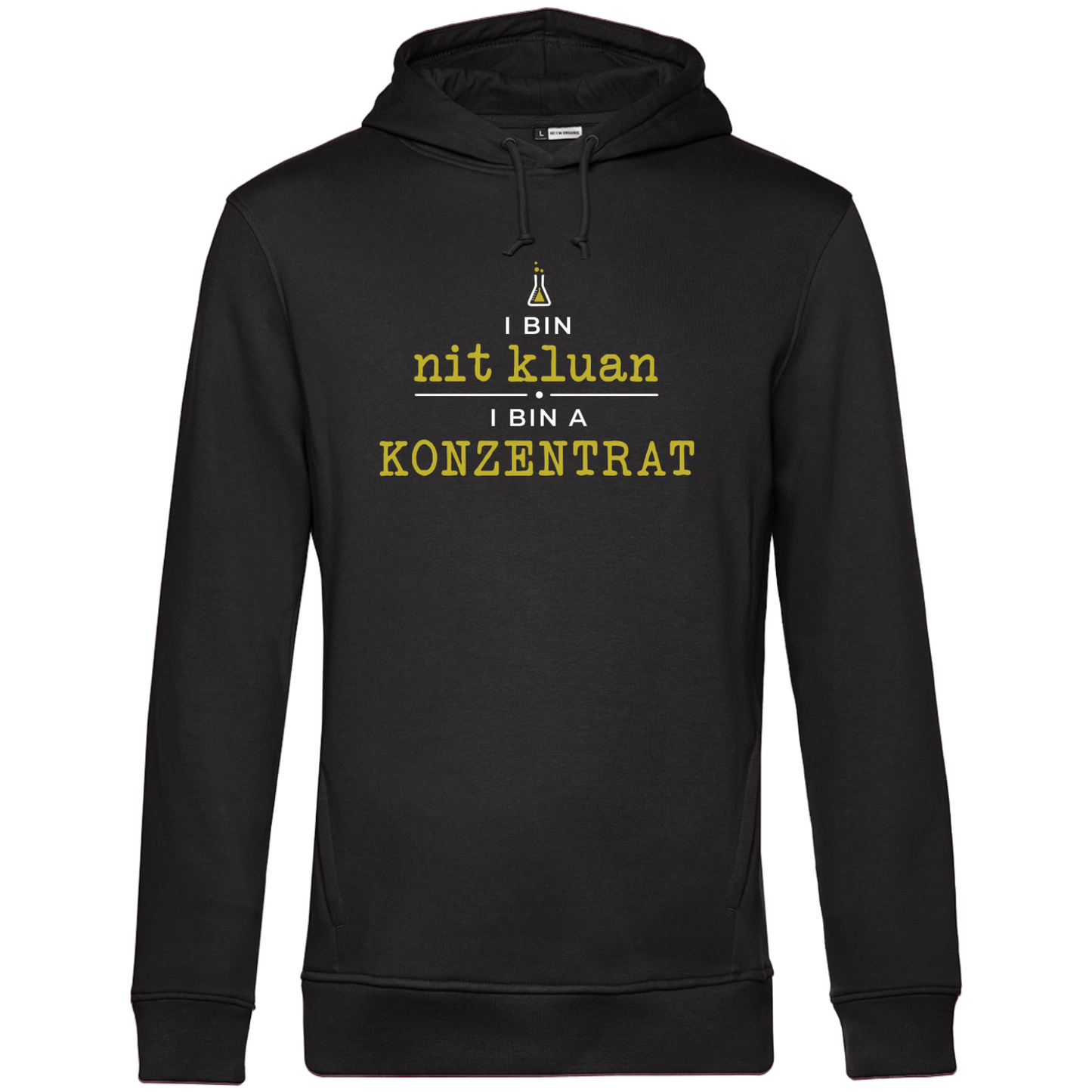 I bin nit kluan, i bin a Konzentrat - Unisex Hoodie Premium