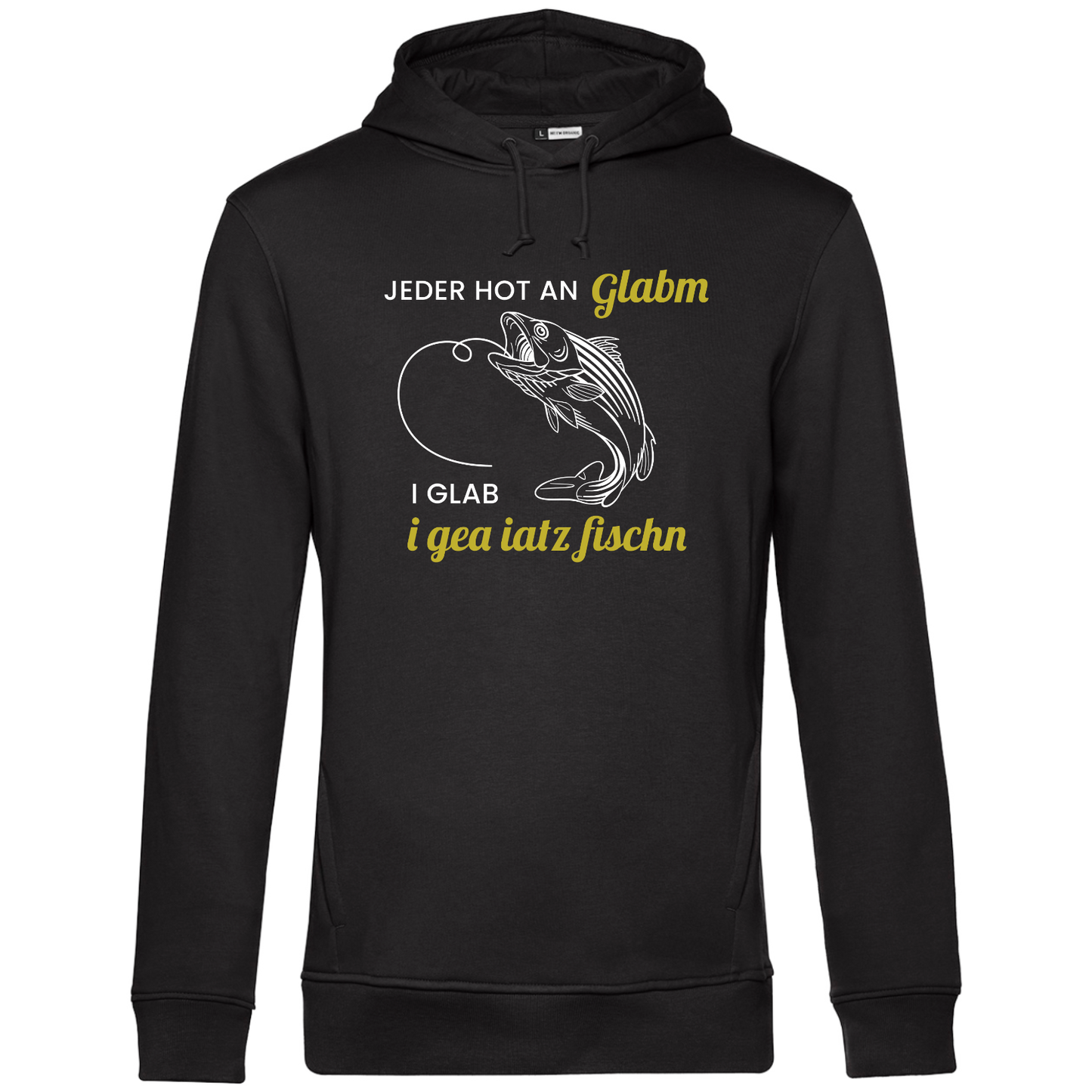 I glab i gea iatz Fischn - Unisex Hoodie Premium
