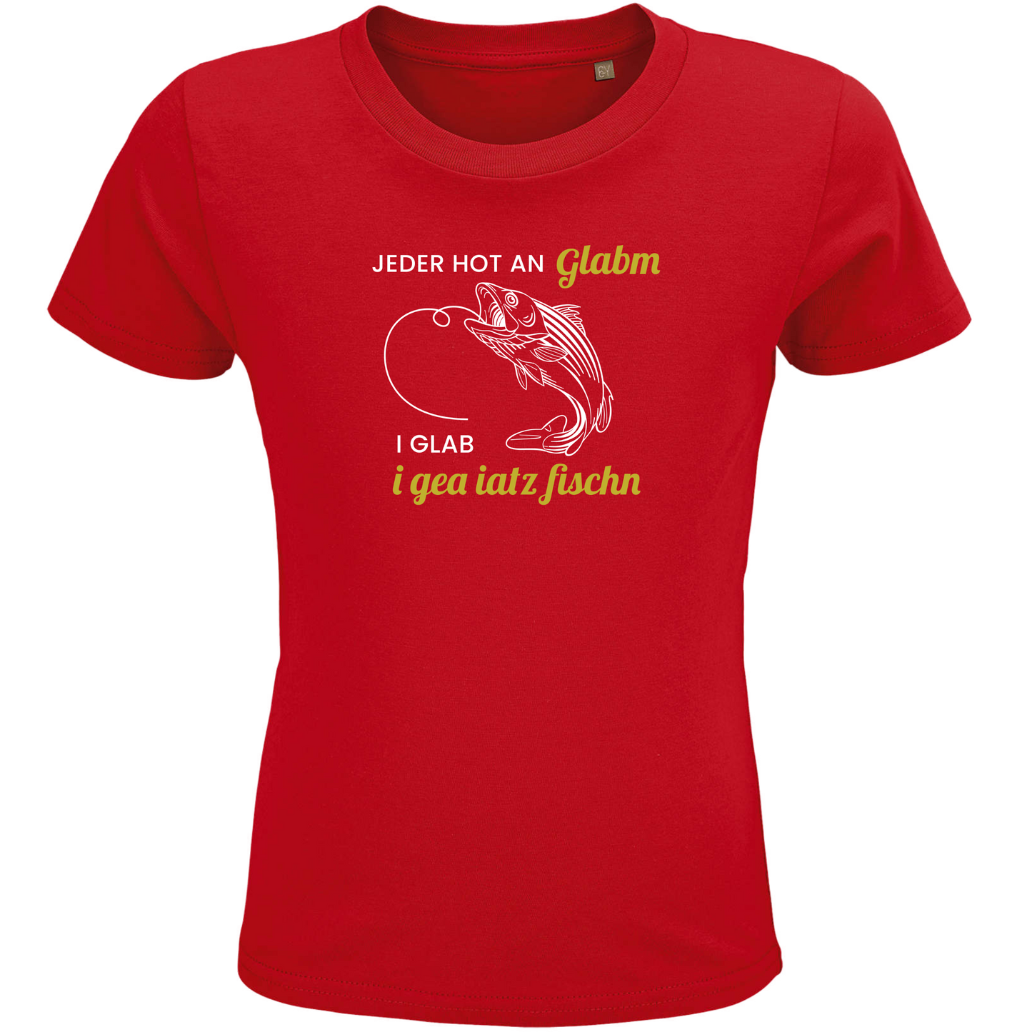 I glab i gea iatz fischn - Kindershirt Premium