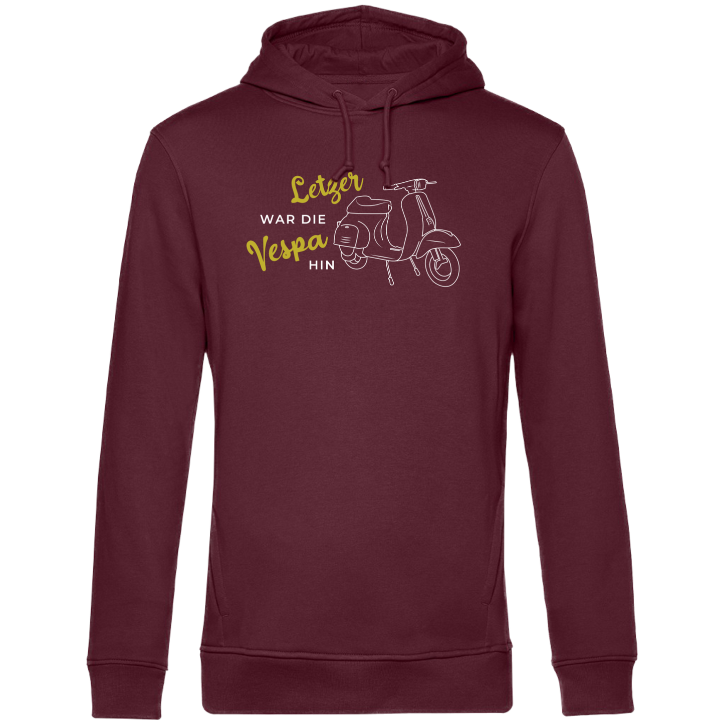 Letzer war die Vespa hin - Unisex Hoodie Premium