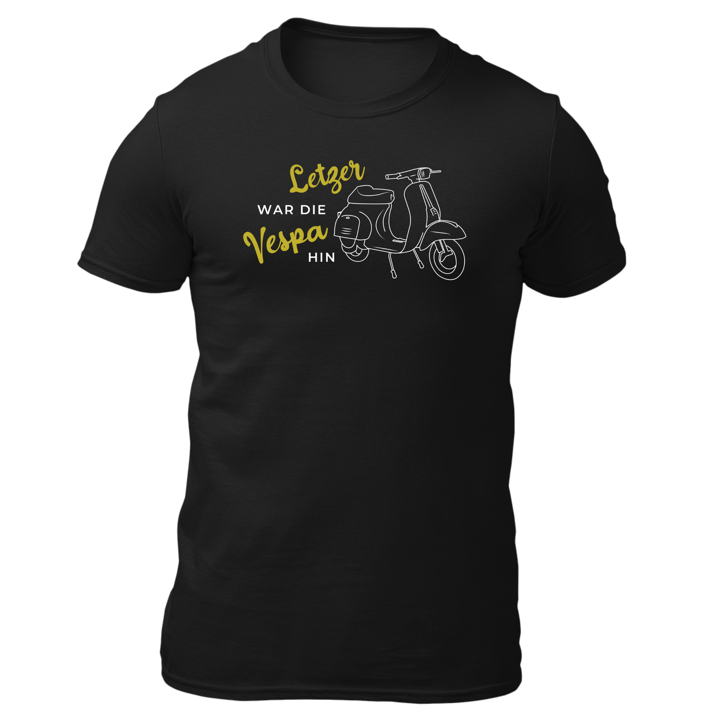 Letzer war die Vespa hin - Unisex Shirt Premium