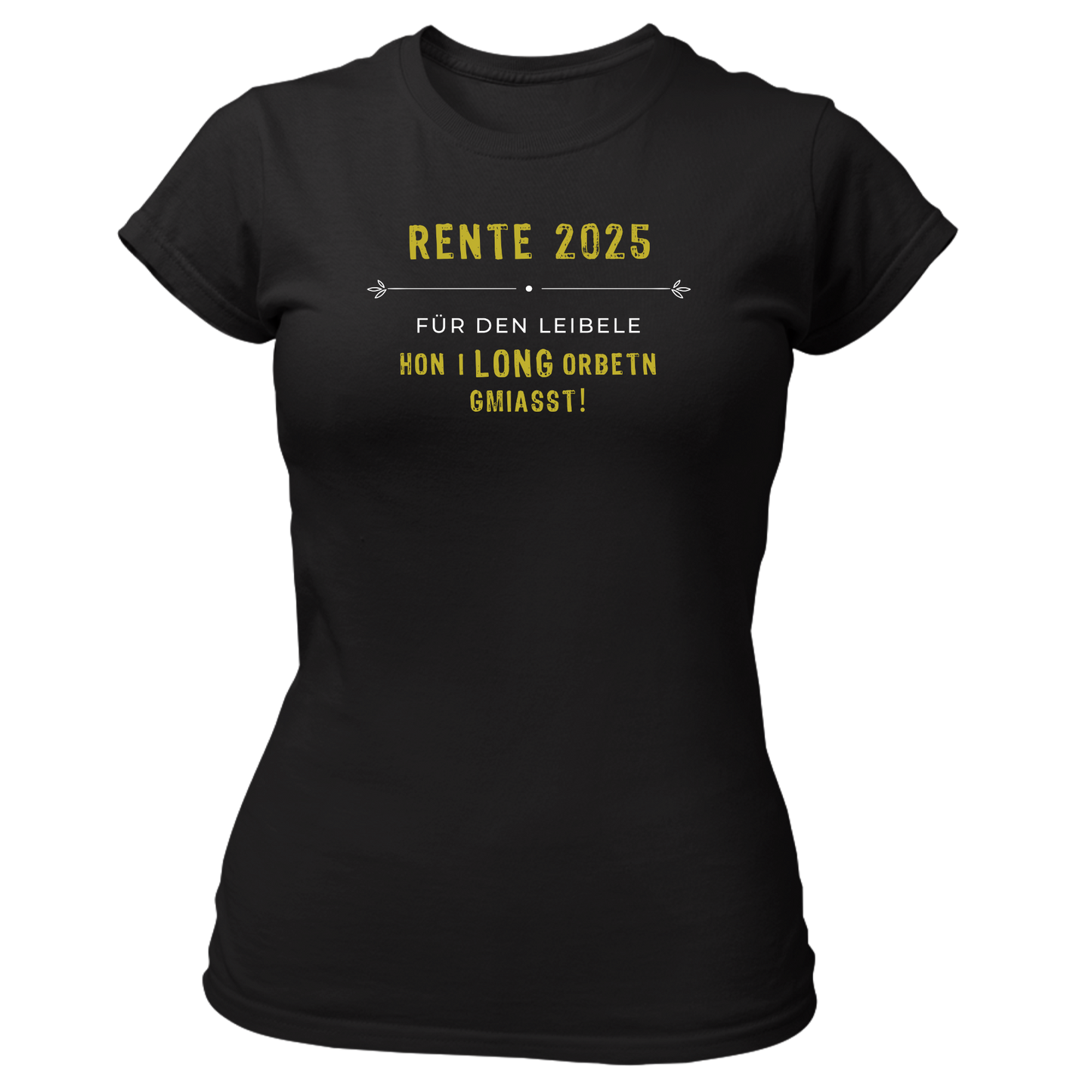 Rente 2025 - Damenshirt Premium