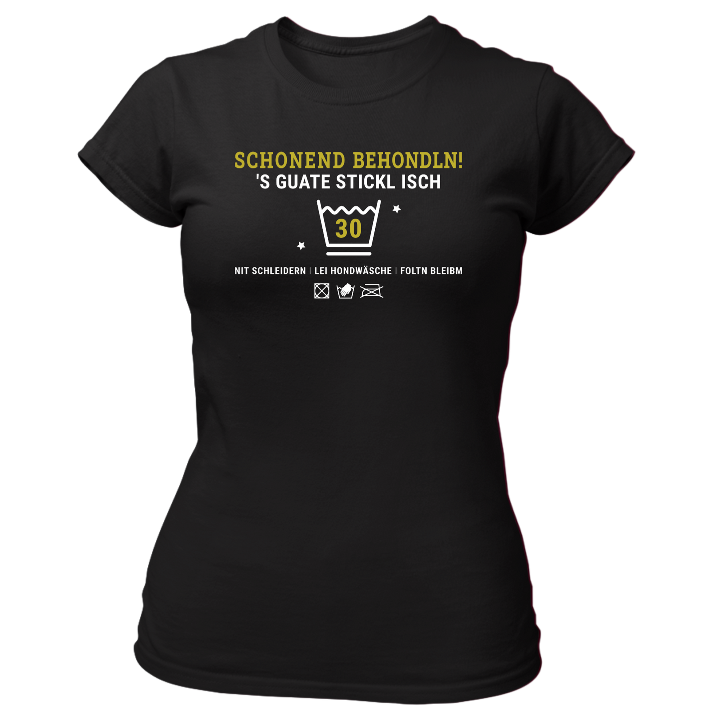 Schonend behondln 30 - Damenshirt Premium