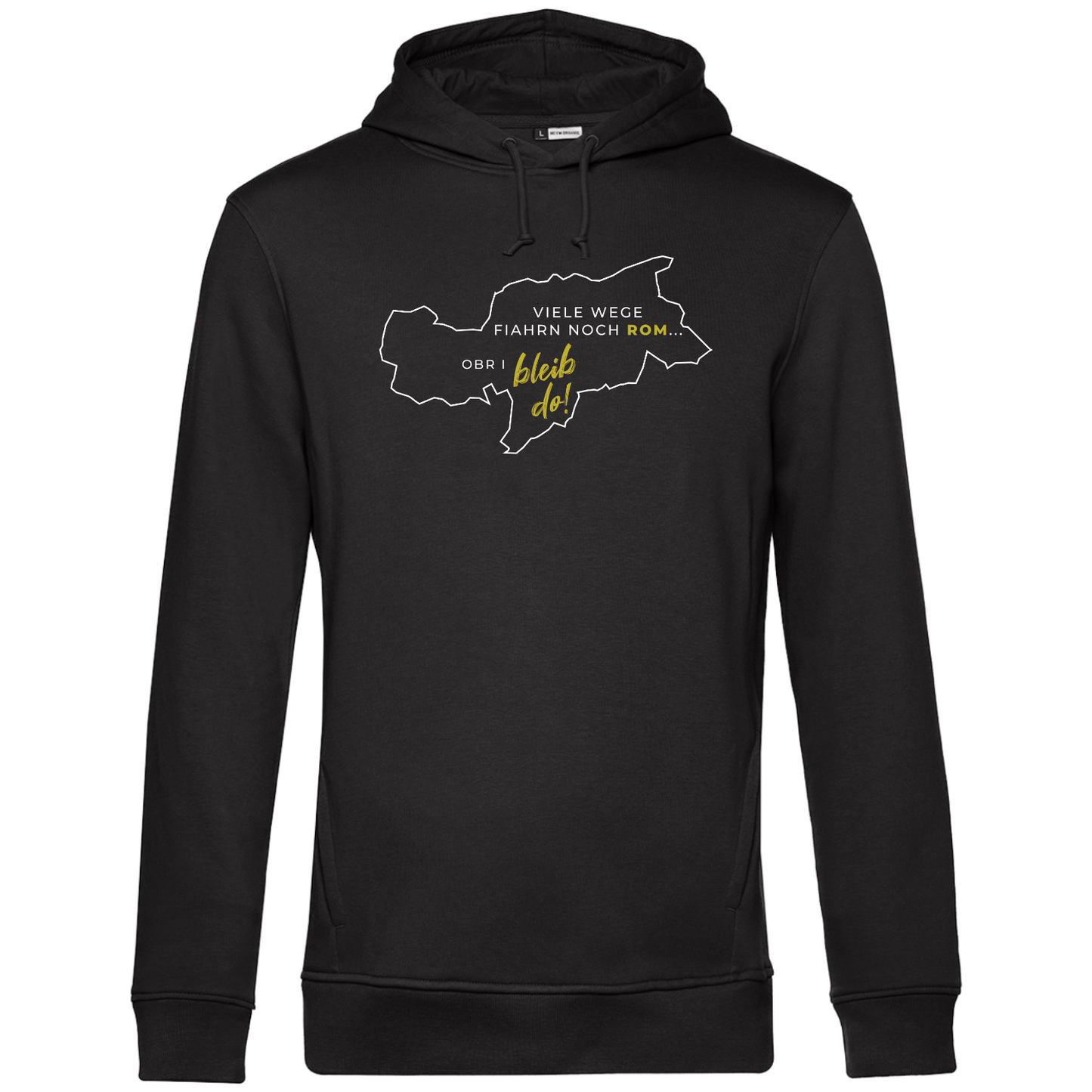 Viele Wege fiahrn noch Rom - Unisex Hoodie Premium
