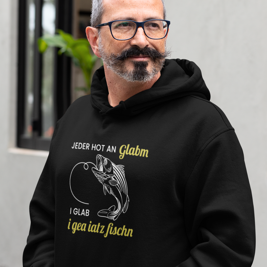 I glab i gea iatz Fischn - Unisex Hoodie Bio