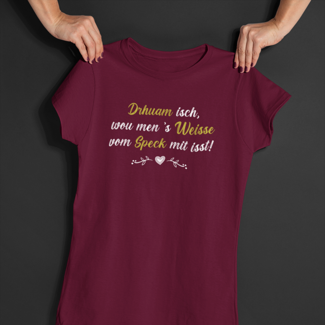 Weisse vom Speck - Damen Shirt Bio - Shirts & Tops