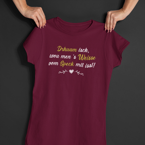 Weisse vom Speck - Damen Shirt Bio - Shirts & Tops