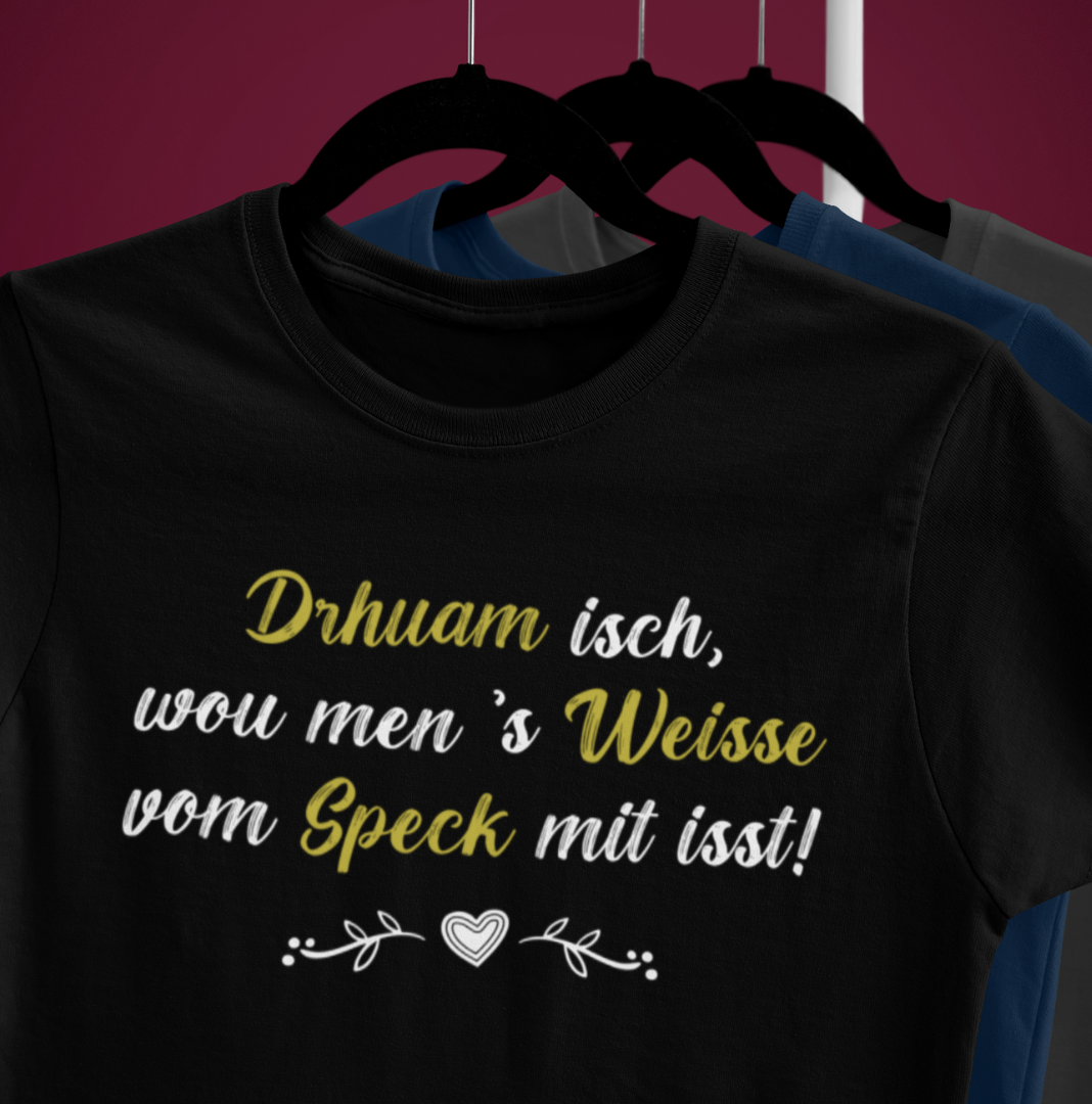 Weisse vom Speck - Herren Shirt Bio - Shirts & Tops