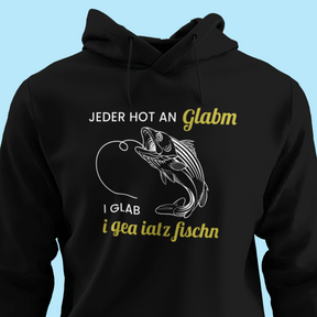I glab i gea iatz Fischn - Unisex Hoodie Bio