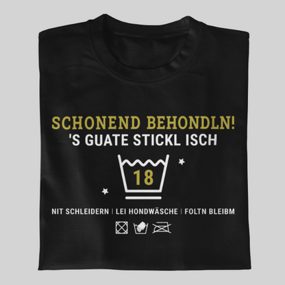 Schonend behondln 18 - Unisex Shirt Premium