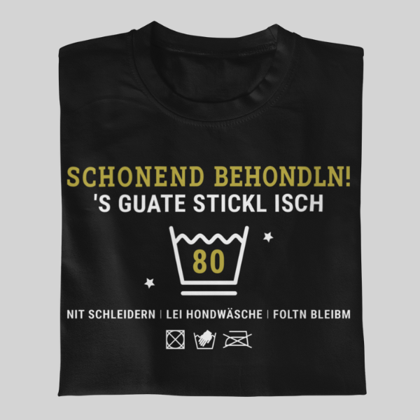 Schonend behondln 80 - Damenshirt Premium
