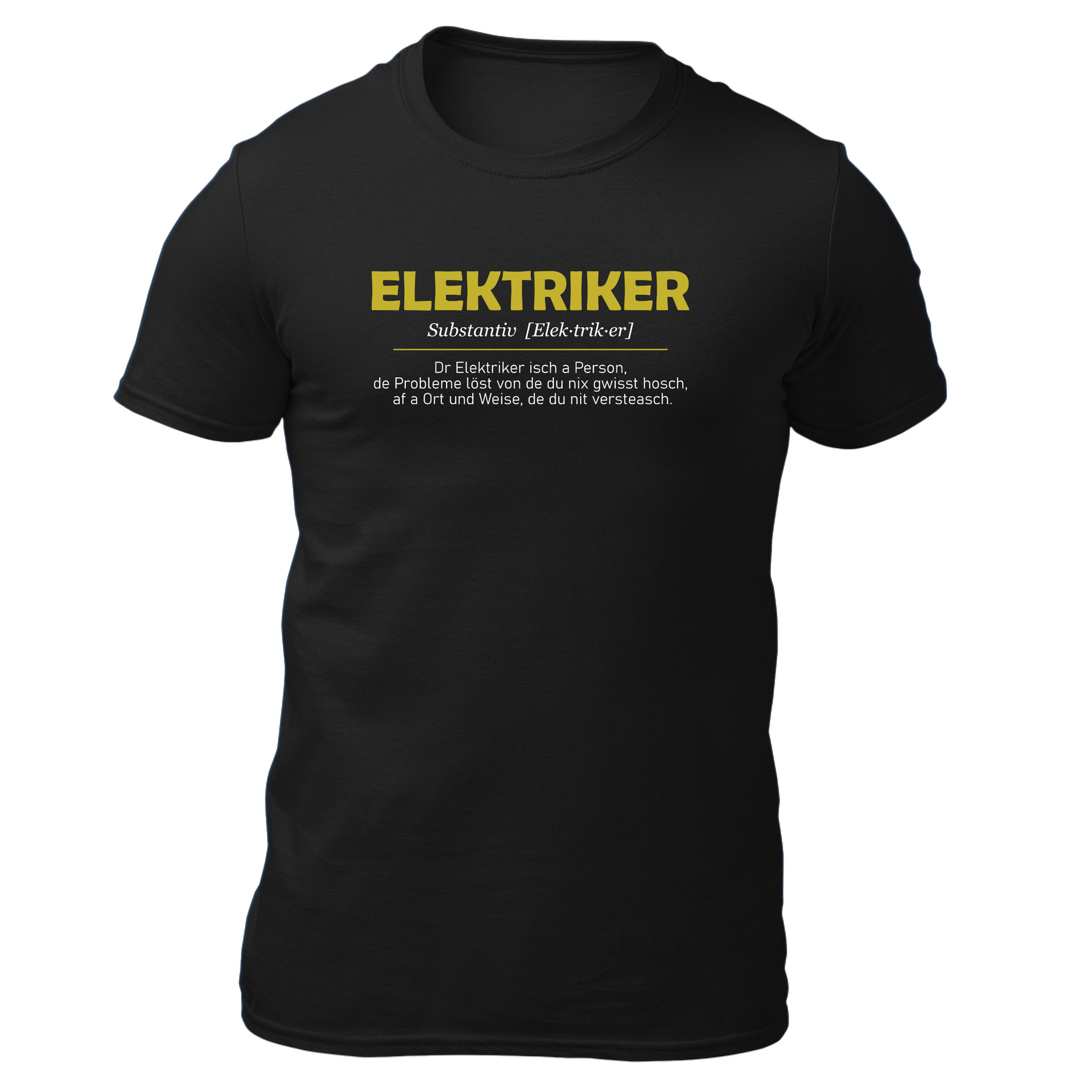 Elektriker - Herren Shirt Bio