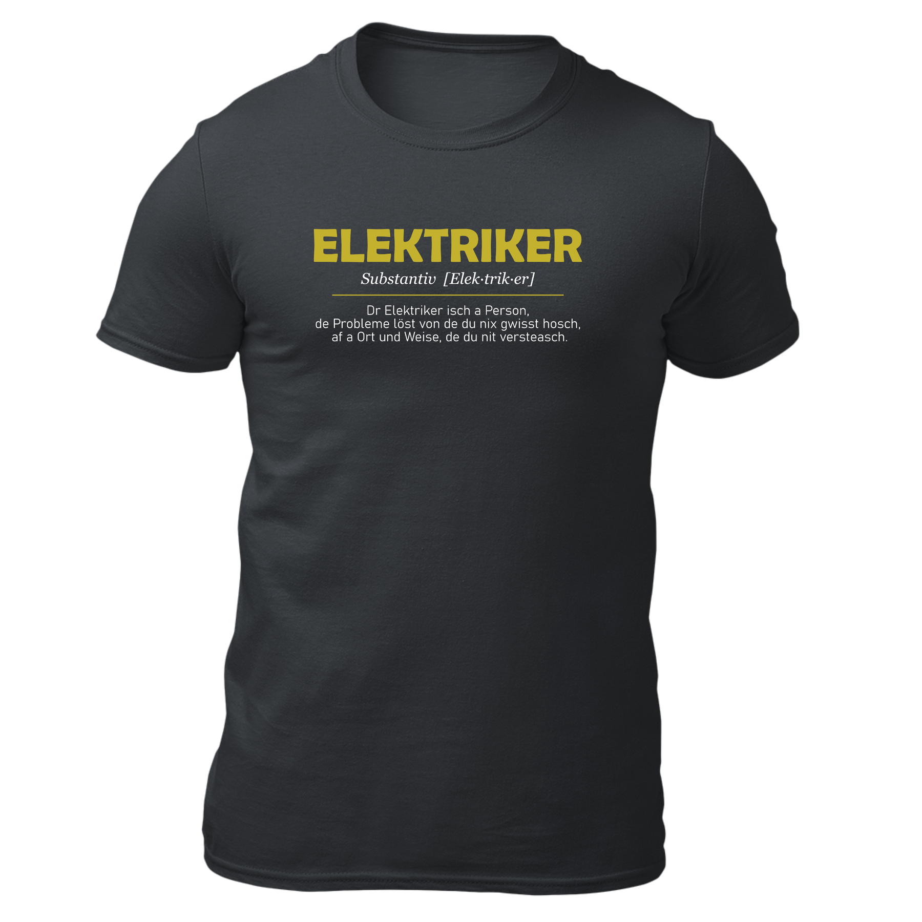 Elektriker - Herren Shirt Bio