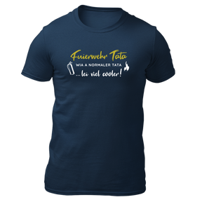 Fuierwehr Tata - Herren Shirt Bio - Navy / XS - Shirts & Tops