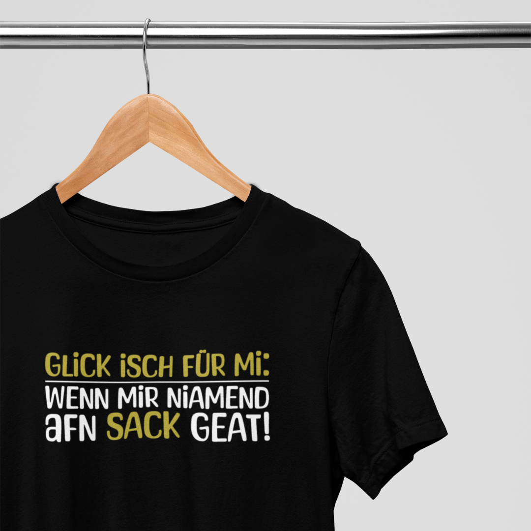 Glick isch für mi - Herren Shirt Bio - Shirts & Tops