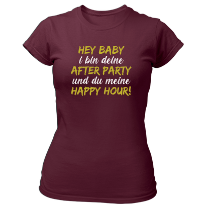 Hey Baby - Damenshirt Premium