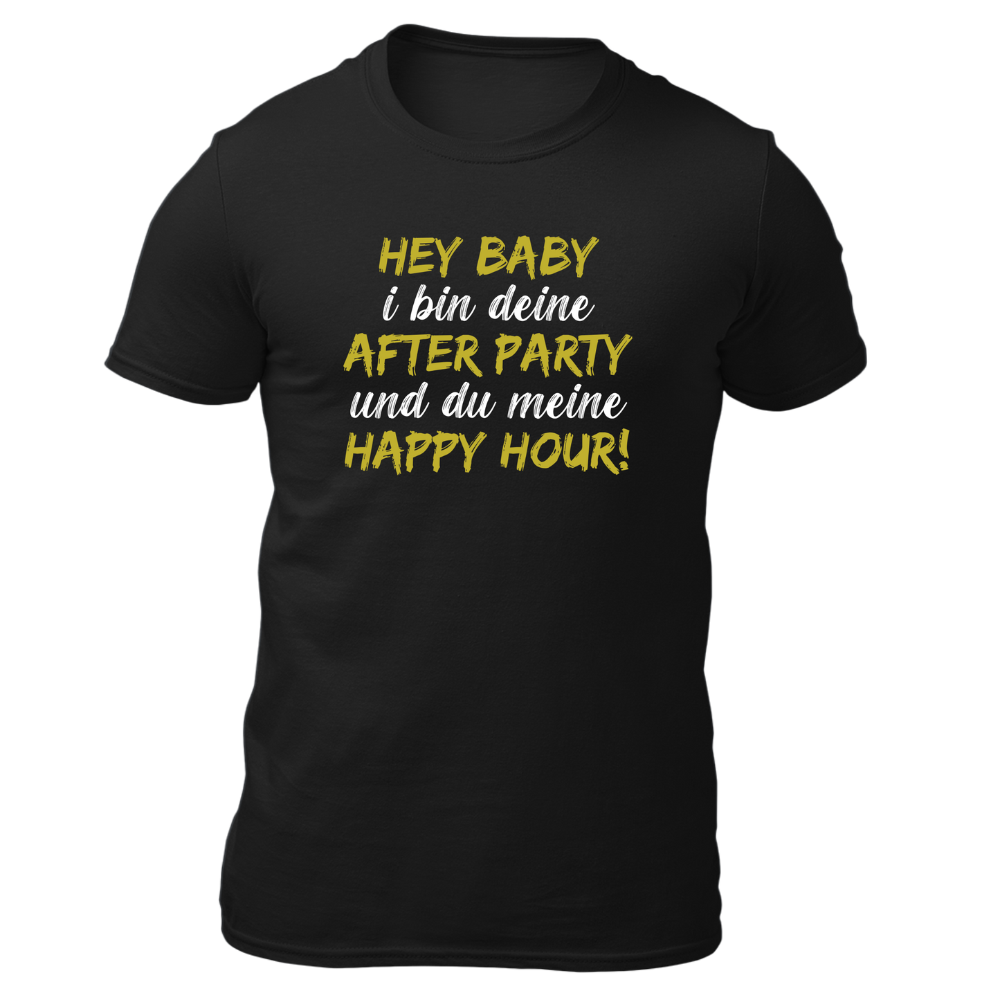 Hey Baby - Herren Shirt Bio - Schwarz / XS - Shirts & Tops