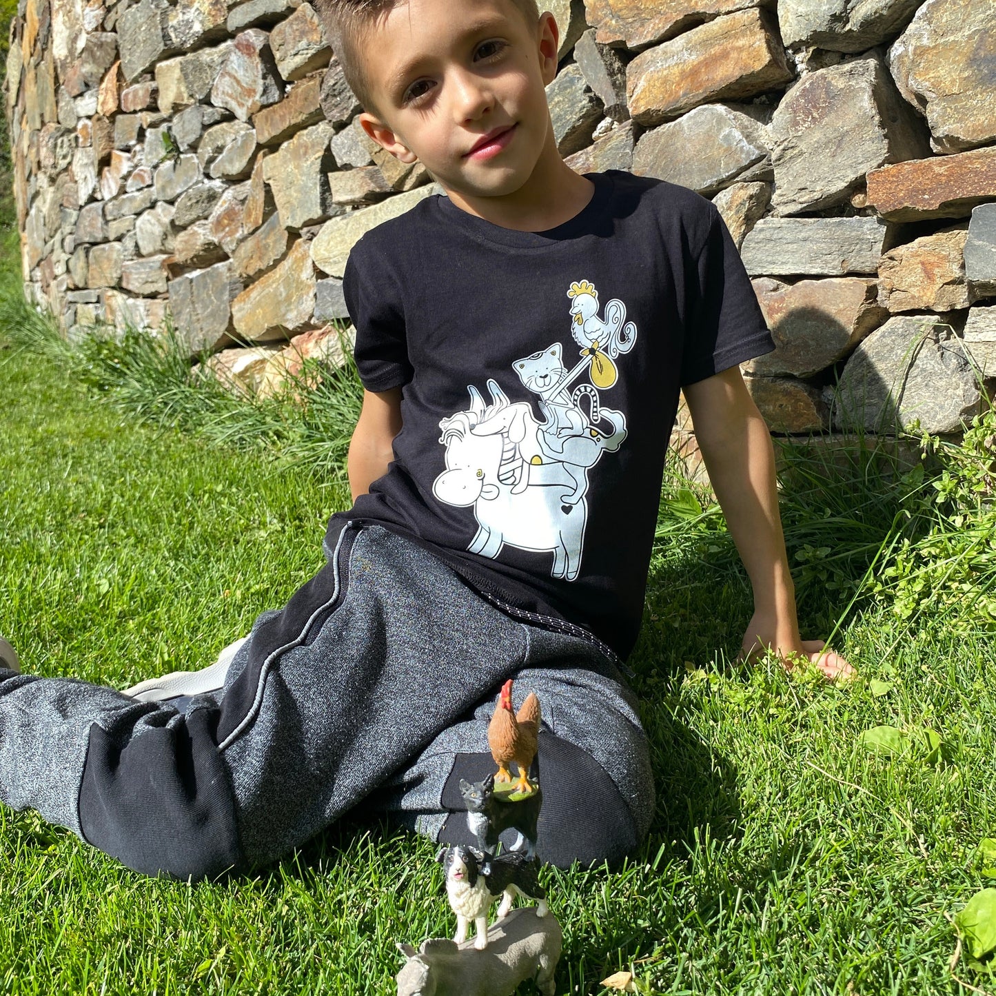 Bremer Stadtmusikanten - Kindershirt Premium