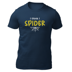 I think i spider - Herren Shirt Bio - Navy / XS - Shirts & Tops