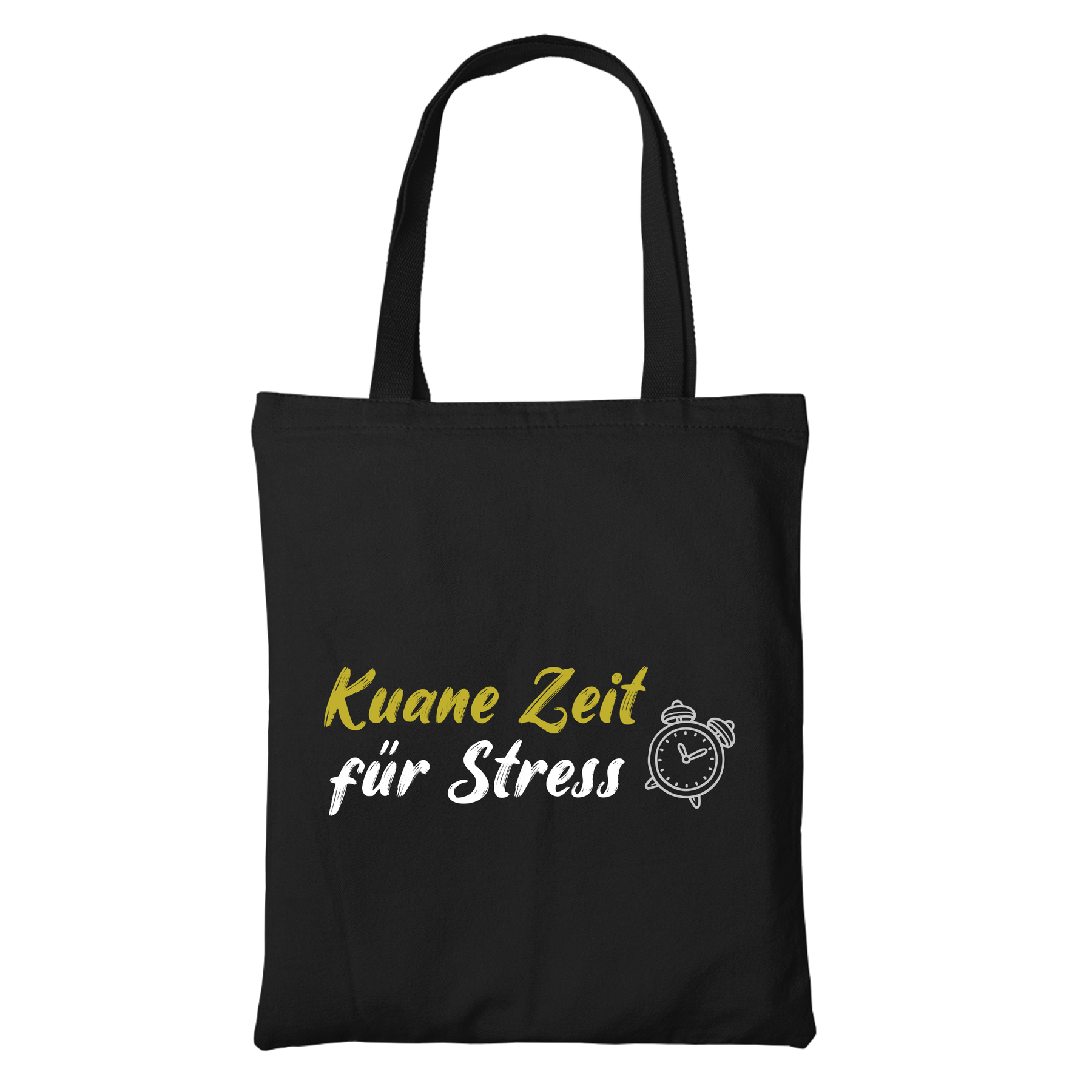 Kuane Zeit für Stress - Stofftasche Bio