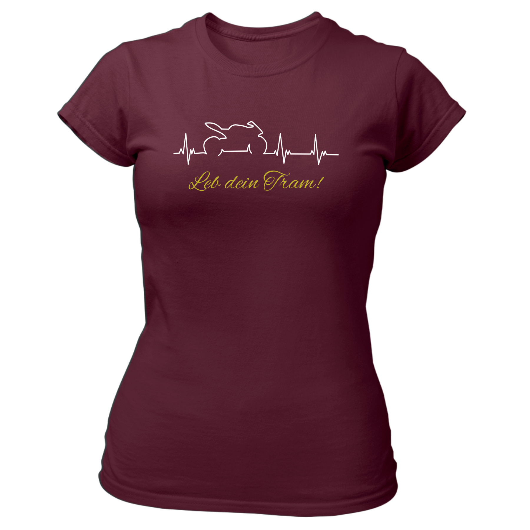 Leb dein Tram (Moto) - Damen Shirt Bio