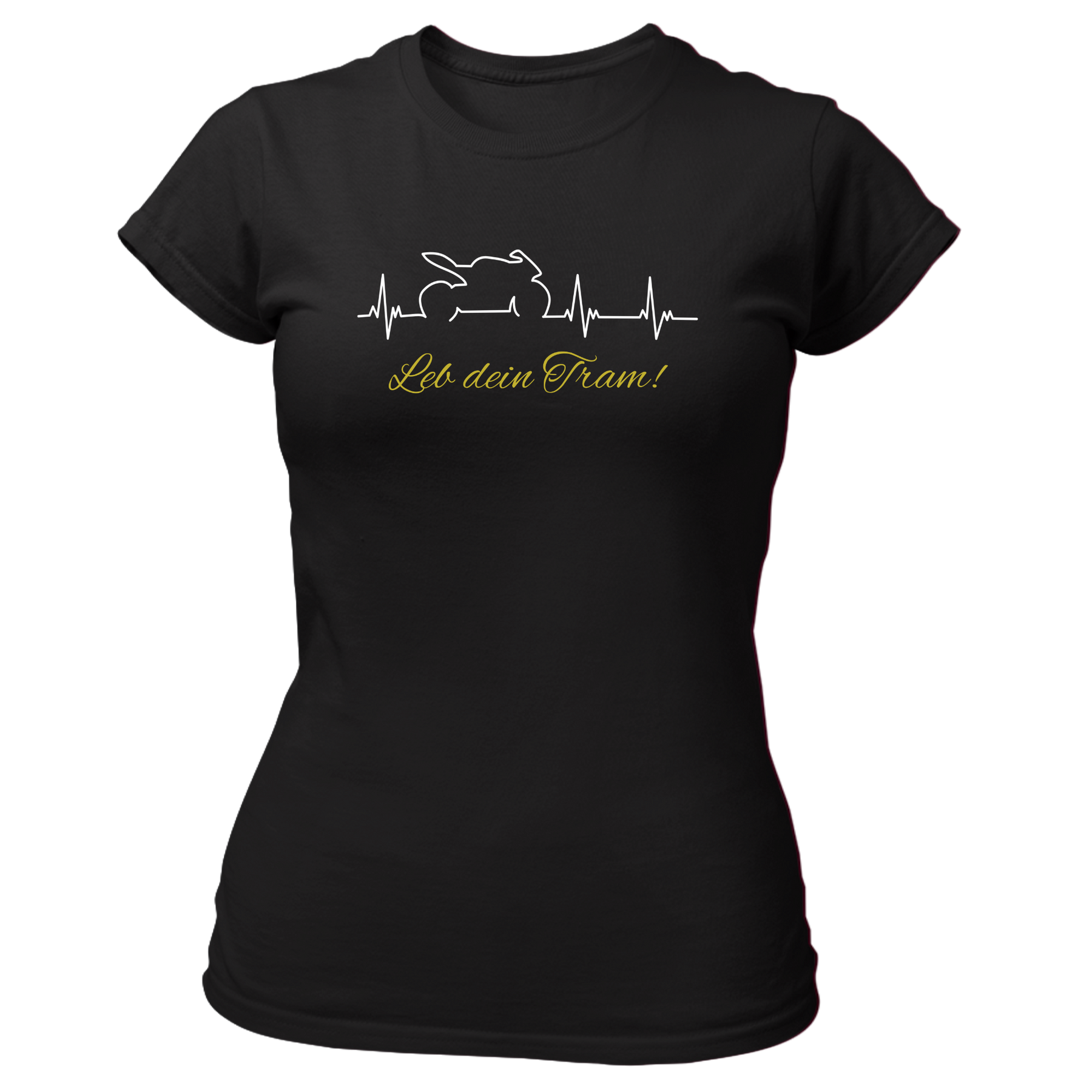 Leb dein Tram (Moto) - Damen Shirt Bio