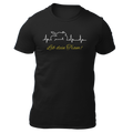 Leb dein Tram (Moto) - Herren Shirt Bio - Schwarz / XS - Shirts & Tops
