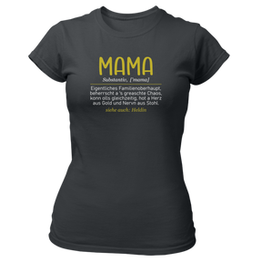 Mama - Damen Shirt Bio
