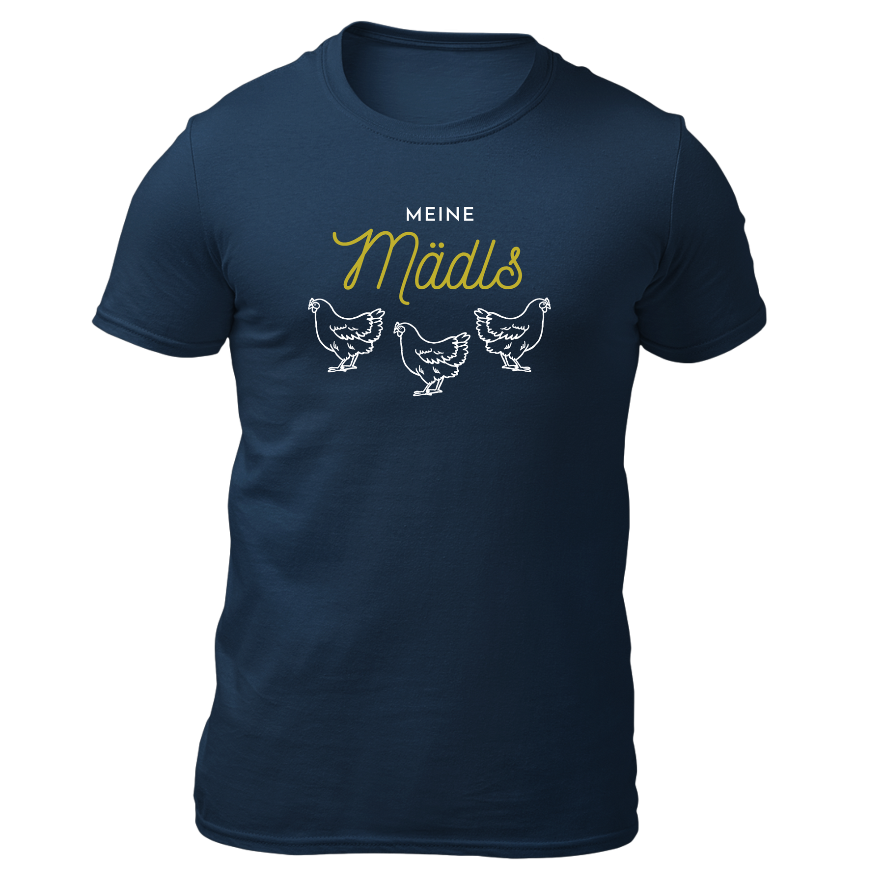 Meine Mädls - Herren Shirt Bio - Navy / S - Shirts & Tops