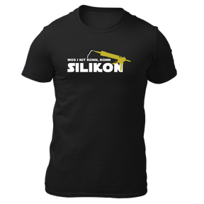 Wos i nit konn, konn Silikon - Herren Shirt Bio